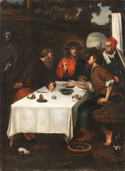 Cena di Emmaus  - Auction Important Old Masters Paintings - Digital Auctions