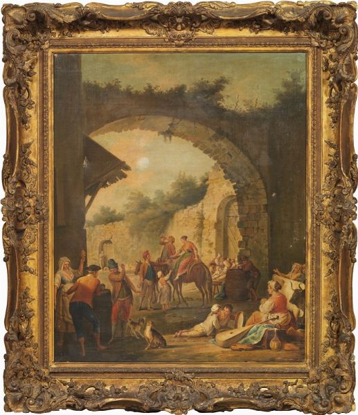 Scena di mercato  - Auction Important Old Masters Paintings - Digital Auctions