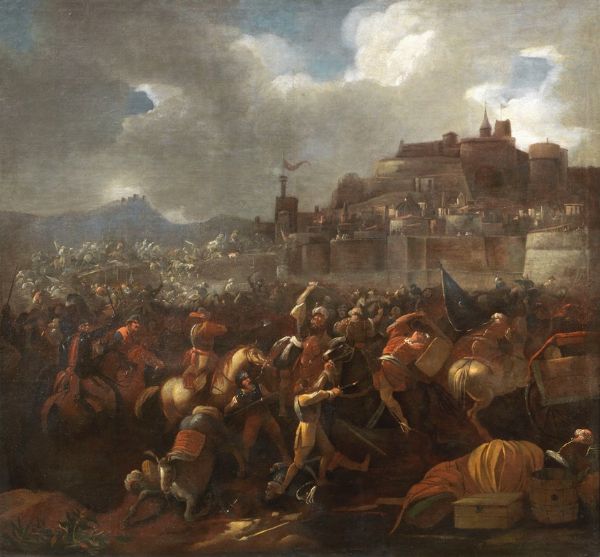 Battaglia di cavalleria  - Auction Important Old Masters Paintings - Digital Auctions