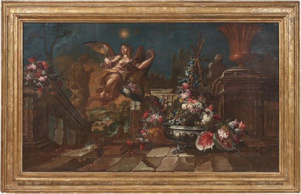 Due dipinti a soggetto Natura morta allegorica  - Auction Important Old Masters Paintings - Digital Auctions