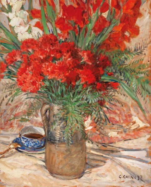 Vaso di fiori  - Asta Dipinti e Sculture del XIX e XX secolo - Digital Auctions