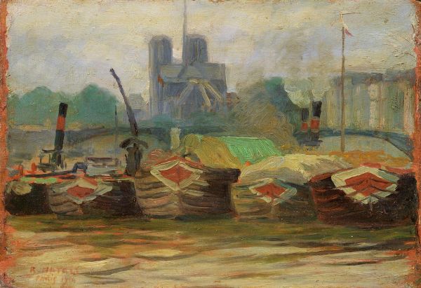 Notre-Dame dalla Senna  - Auction XIX and XX Century Paintings and Sculptures - Digital Auctions