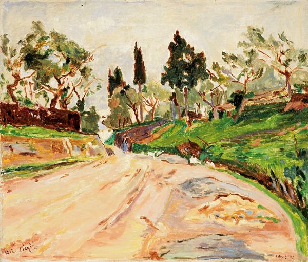 La strada di Montelupo a Signa  - Auction XIX and XX Century Paintings and Sculptures - Digital Auctions