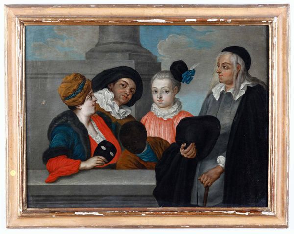Francesco Fedeli detto il Maggiotto (1738-1805), nei modi di Allegoria del Carnevale  - Auction Old Masters - Digital Auctions