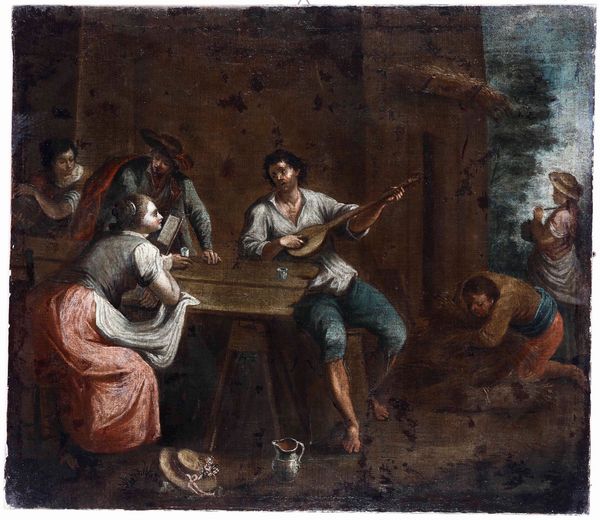 Scuola del XVIII secolo Scena di genere  - Auction Old Masters - Digital Auctions