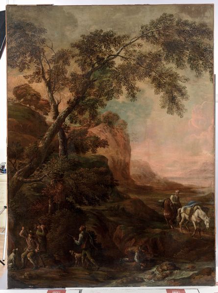 Marco Ricci (1676 - 1730), nei modi di Paesaggio con figure  - Auction Old Masters - Digital Auctions