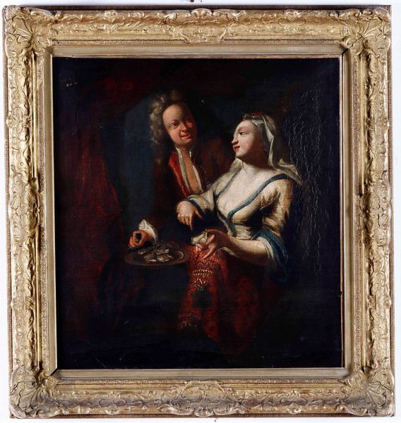 Scuola olandese del XVIII secolo Mangiatori di ostriche  - Auction Old Masters - Digital Auctions