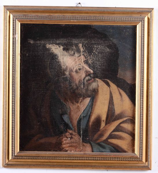 Scuola del XVII secolo San Pietro  - Auction Old Masters - Digital Auctions