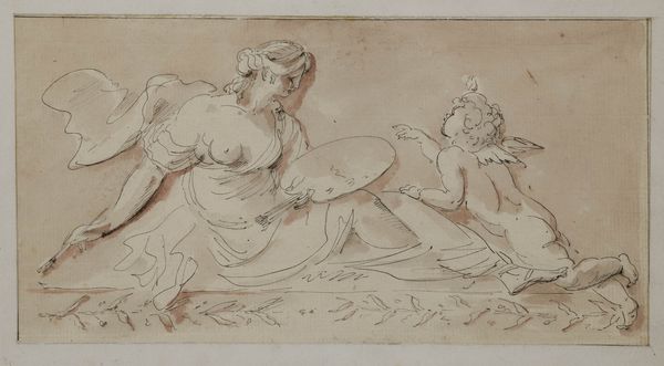 Scuola francese del XVIII secolo Putti e figure allegoriche  - Asta Dipinti Antichi | Cambi Time - Digital Auctions