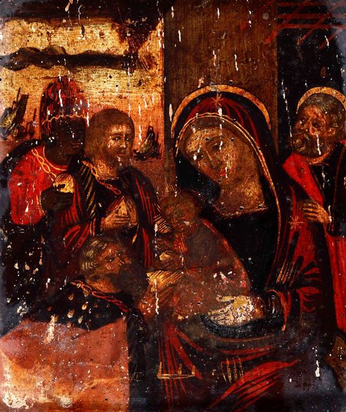 Scuola veneto-cretese del XVII secolo Adorazione dei Magi  - Asta Dipinti Antichi | Cambi Time - Digital Auctions