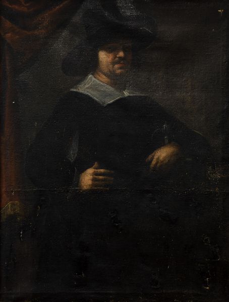 Scuola del XVII secolo Ritratto di gentiluomo con cappello  - Auction Old Masters - Digital Auctions