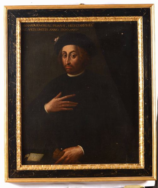 Scuola italiana del XVII secolo Ritratto celebrativo del segretario Moroni  - Auction Old Masters - Digital Auctions