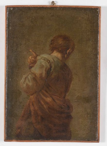 Scuola del XVIII secolo Ragazzo di schiena  - Auction Old Masters - Digital Auctions