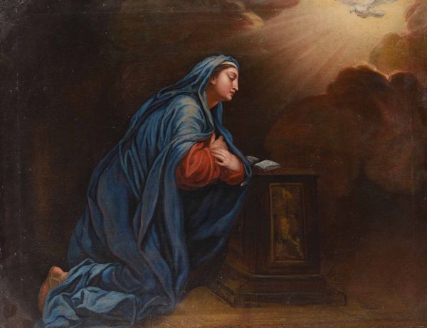 Scuola italiana del XVIII secolo Vergine annunciata  - Auction Old Masters - Digital Auctions