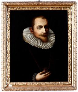 Scuola del XVII secolo Ritratto di nobiluomo  - Asta Dipinti Antichi | Cambi Time - Digital Auctions