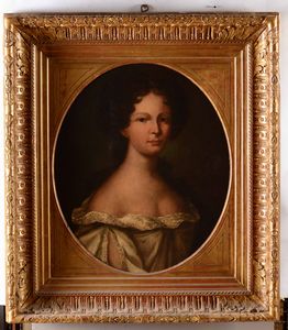 Scuola del XVIII-XIX secolo Ritratto femminile  - Asta Dipinti Antichi | Cambi Time - Digital Auctions