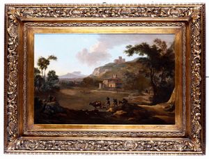 Paesaggio con pastore e viandante  - Auction Old Masters - Digital Auctions