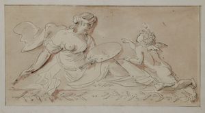 Scuola francese del XVIII secolo Putti e figure allegoriche  - Auction Old Masters - Digital Auctions