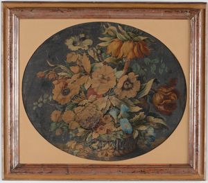 Anonimo del XX secolo Natura morta vaso di fiori  - Auction Old Masters - Digital Auctions