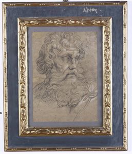 Scuola del XIX secolo Cristo e S. Pietro  - Auction Old Masters - Digital Auctions