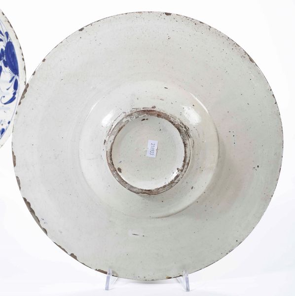 Coppia di piatti Italia del nord, XIX - XX secolo  - Auction Ceramics | Cambi Time - Digital Auctions
