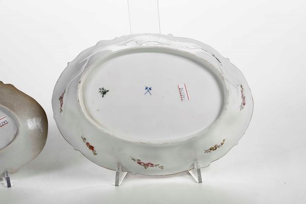 Un vassoietto ovale.  Doccia, Manifattura Ginori, 1770 circa  - Auction Ceramics | Cambi Time - Digital Auctions