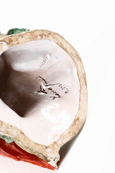 Grande figura di pappagallo ara. Firenze, Manifattura Zaccagnini Modello di Fosco Martini, metà anni '30 del XIX secolo  - Auction Ceramics | Cambi Time - Digital Auctions