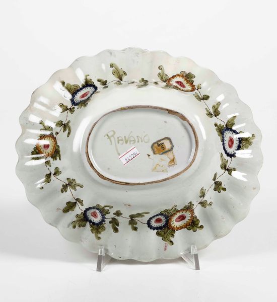 Una bacinella Albisola, Manifattura Ravano, 1930 circa  - Auction Ceramics | Cambi Time - Digital Auctions