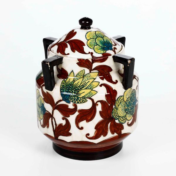 Vaso con coperchio. Albisola, Manifattura La Fenice, 1930 circa  - Auction Ceramics | Cambi Time - Digital Auctions