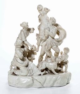 Grande  gruppo raffigurante il Ratto di Proserpina. Manifattura del XIX secolo  - Auction Ceramics | Cambi Time - Digital Auctions