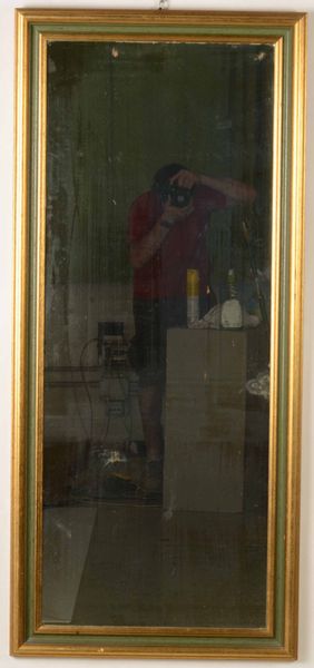 Specchiera dorata con fascia laccata verde, XX secolo  - Auction Antiques | Cambi Time - Digital Auctions