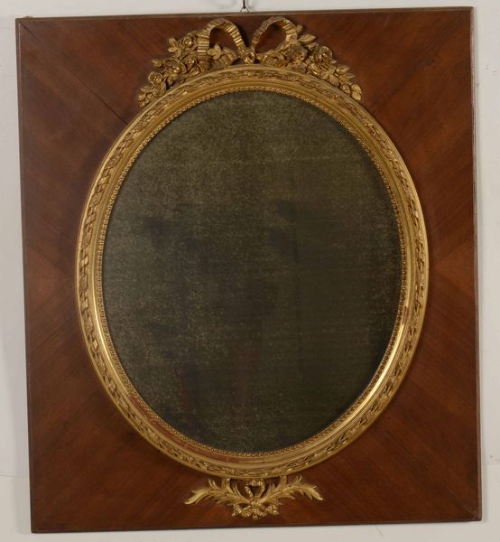 Coppia di specchiere in legno intagliato e dorato, XX secolo  - Auction Antiques | Cambi Time - Digital Auctions