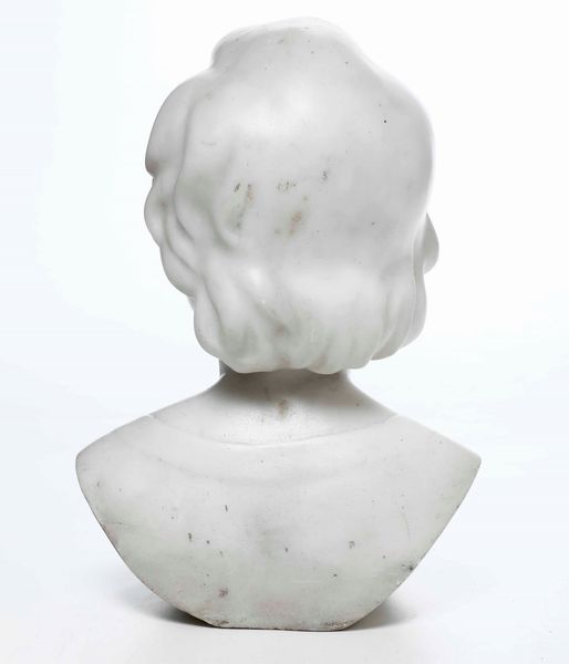 Scultura in marmo raffigurante fanciullo. Scultore del XX secolo  - Auction Antiques | Cambi Time - Digital Auctions