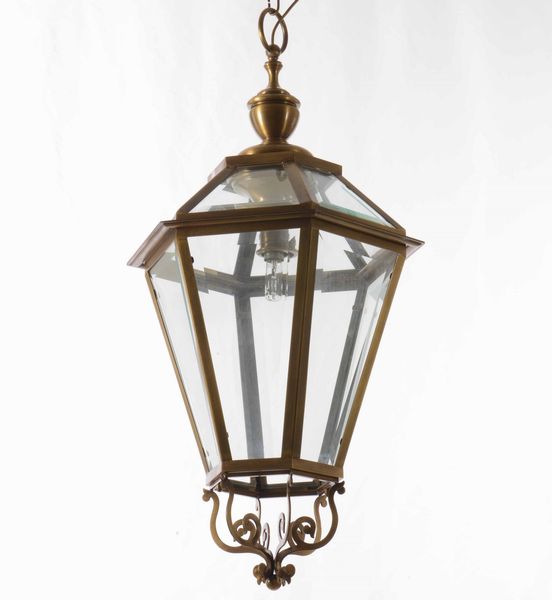 Lanterna in ferro battuto  - Auction Antiques | Cambi Time - Digital Auctions