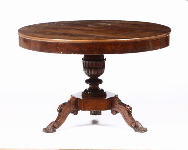 Tavolo con piano circolare, XIX secolo  - Auction Antiques | Cambi Time - Digital Auctions