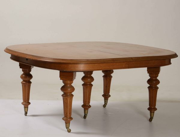 Grande tavolo in rovere con allunghe  - Auction Antiques | Cambi Time - Digital Auctions