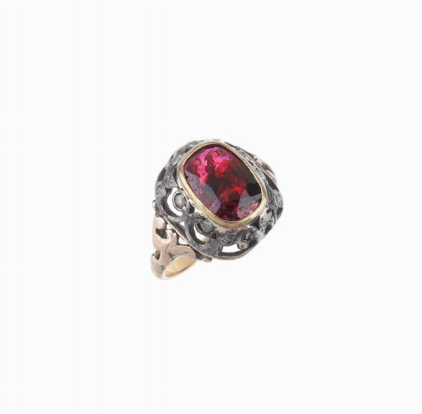 ANELLO CON RUBINO  - Auction TIMED AUCTION | FINE JEWELS - Digital Auctions