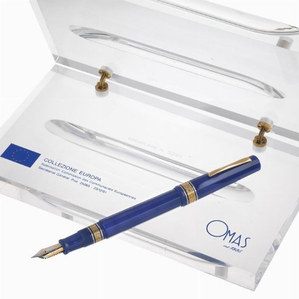 OMAS COLLEZIONE EUROPA PENNA STILOGRAFICA EDIZIONE LIMITATA N. 3261/3500  - Auction TIMED AUCTION | WATCHES AND PENS - Digital Auctions