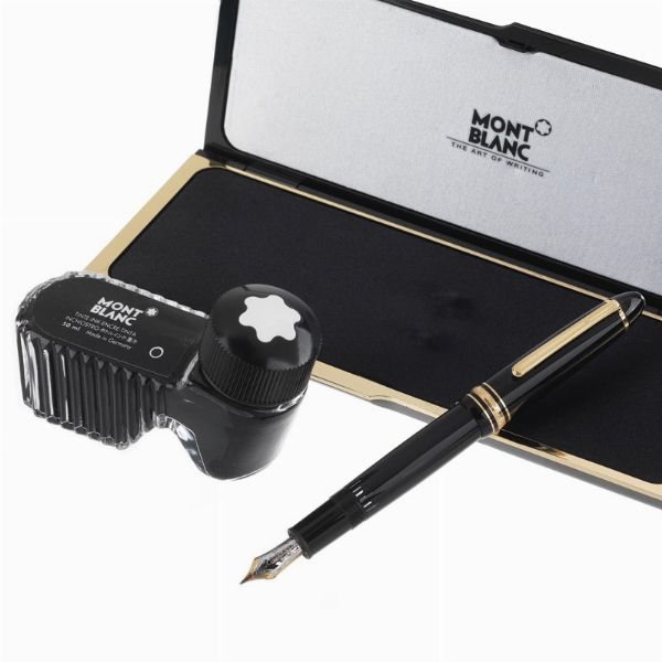 MONTBLANC MEISTERSTÜCK 4810 N. 146 PENNA STILOGRAFICA  E FLACONE DI INCHIOSTRO MONTBLANC SC21  - Auction TIMED AUCTION | WATCHES AND PENS - Digital Auctions