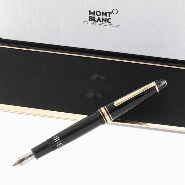 MONTBLANC MEISTERSTÜCK 4810 N. 146 PENNA STILOGRAFICA  E FLACONE DI INCHIOSTRO MONTBLANC SC21  - Auction TIMED AUCTION | WATCHES AND PENS - Digital Auctions