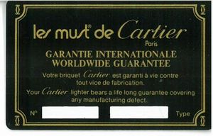 CARTIER LES MUST DE CARTIER ACCENDINO  - Auction TIMED AUCTION | WATCHES AND PENS - Digital Auctions