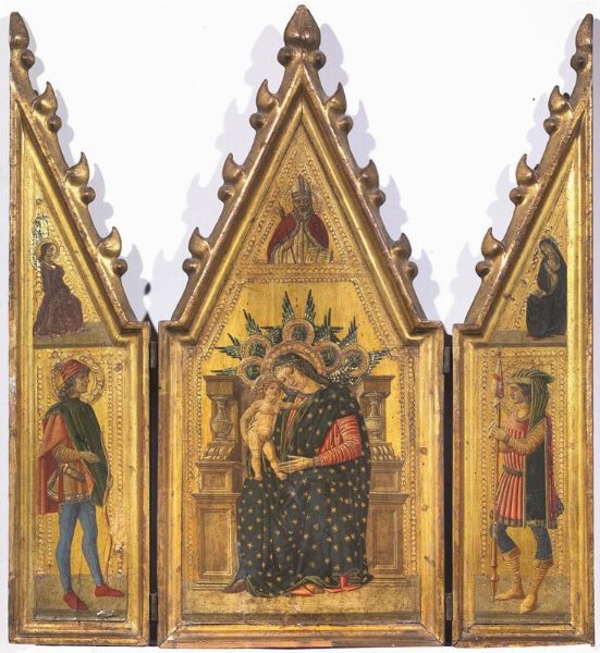 Maniera della pittura toscana del sec. XV  - Auction ARCADE | 15th to 20th century paintings - Digital Auctions