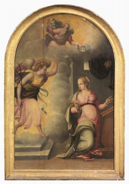 Scuola dell'Italia centrale, sec. XVI  - Auction ARCADE | 15th to 20th century paintings - Digital Auctions