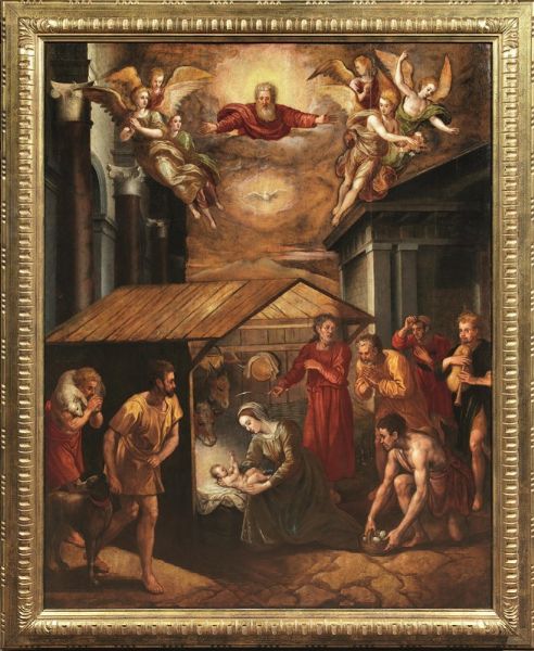 Scuola fiamminga, inizi sec. XVII  - Auction ARCADE | 15th to 20th century paintings - Digital Auctions
