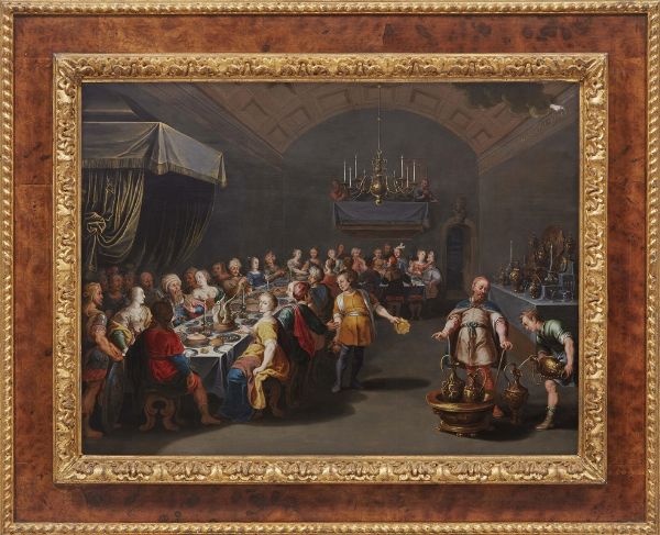 Attribuito a Frans Francken II il giovane  - Auction ARCADE | 15th to 20th century paintings - Digital Auctions