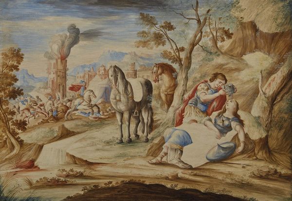 Scuola dell'Italia settentrionale, sec. XVII  - Auction ARCADE | 15th to 20th century paintings - Digital Auctions