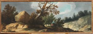 Scuola veneta, sec. XVIII  - Auction ARCADE | 15th to 20th century paintings - Digital Auctions