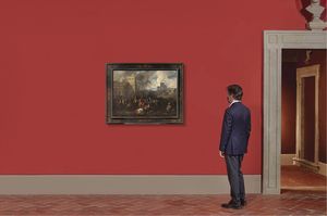 Scuola olandese, sec. XVIII  - Auction ARCADE | 15th to 20th century paintings - Digital Auctions