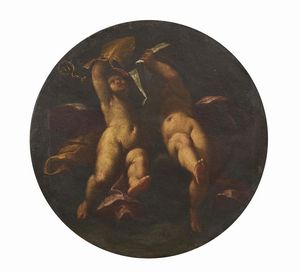 Scuola lombarda, sec. XVII  - Auction ARCADE | 15th to 20th century paintings - Digital Auctions
