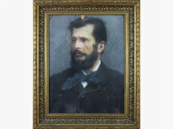 Portrait of a man  - Auction Tuscan style: curiosities from a country residence - Digital Auctions